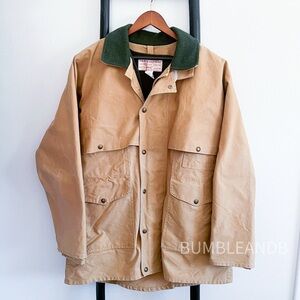 Vintage Filson Tin Cloth Packer Jacket with Liner